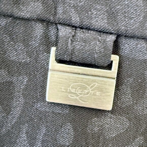 Lisette L Montreal Pull on Pant, Black leopard print, Size 12 - Picture 3 of 7